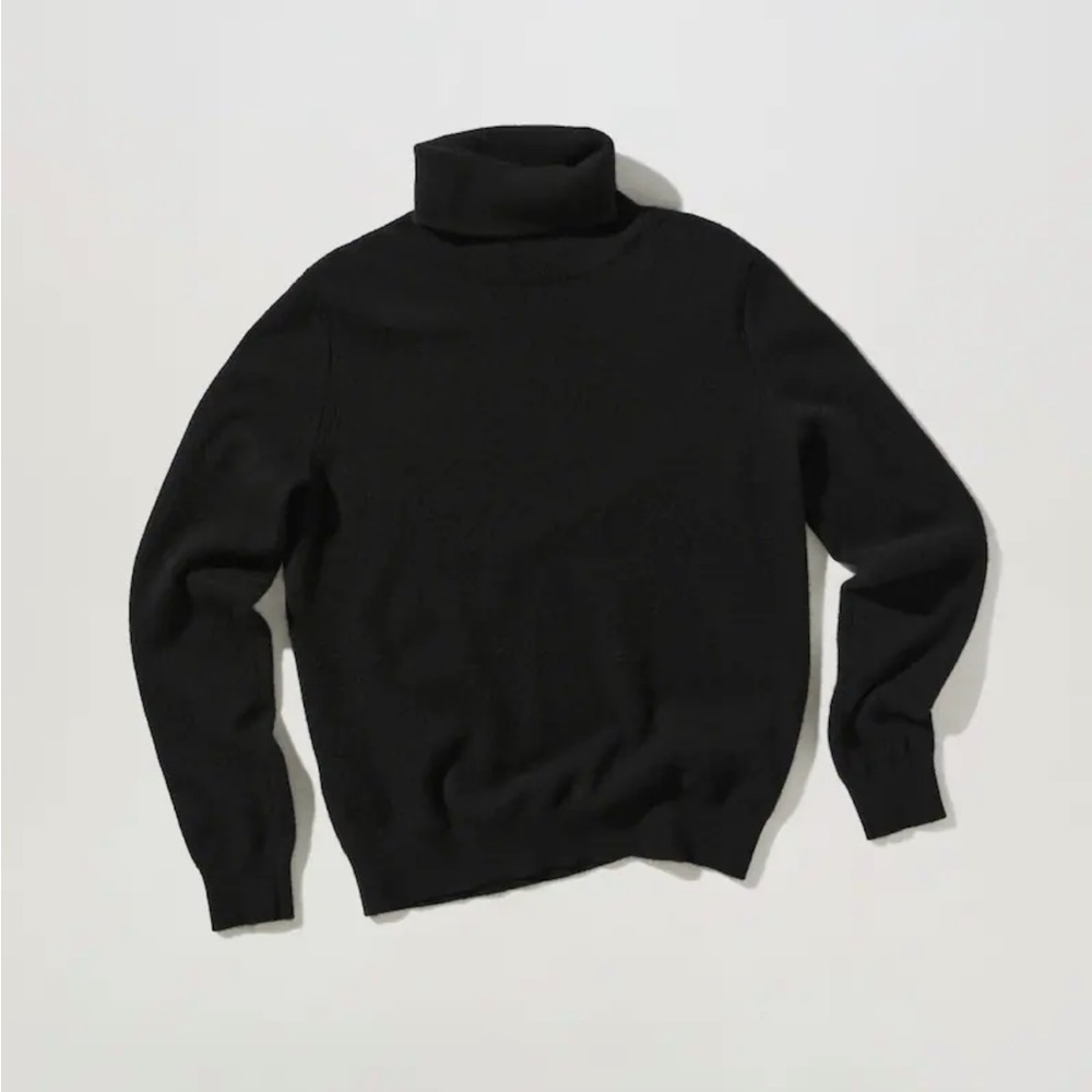 Mango selection cashmere turtleneck sweater - Picture 2 of 7